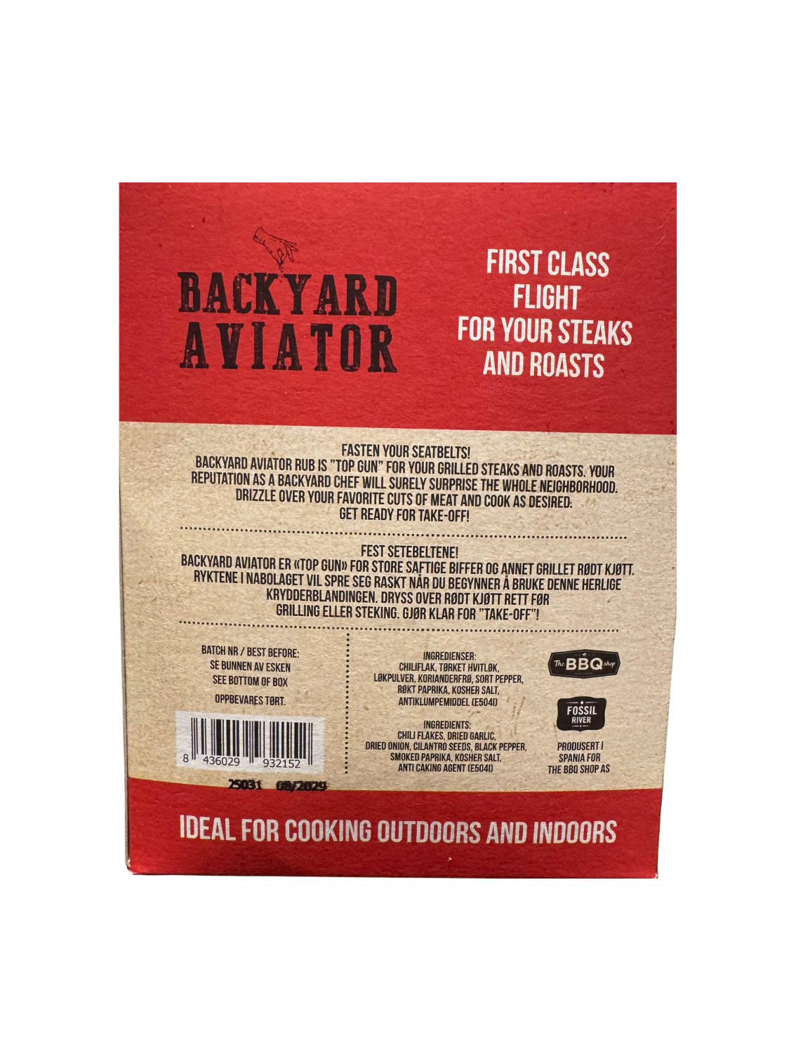 Missing Link - Backyard Aviator Rub