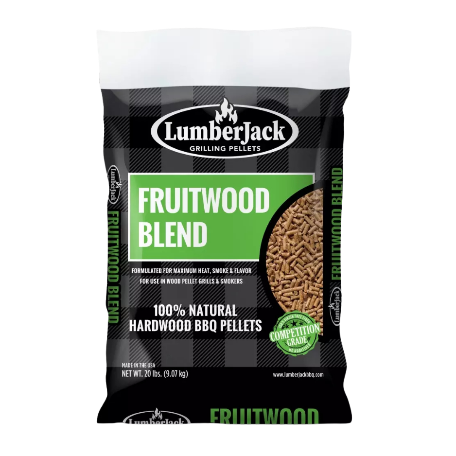LumberJack Pellets, Fruitwood Blend