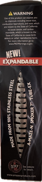 A-Maze-N Smoke Tube 7". Holder 2-4 timer