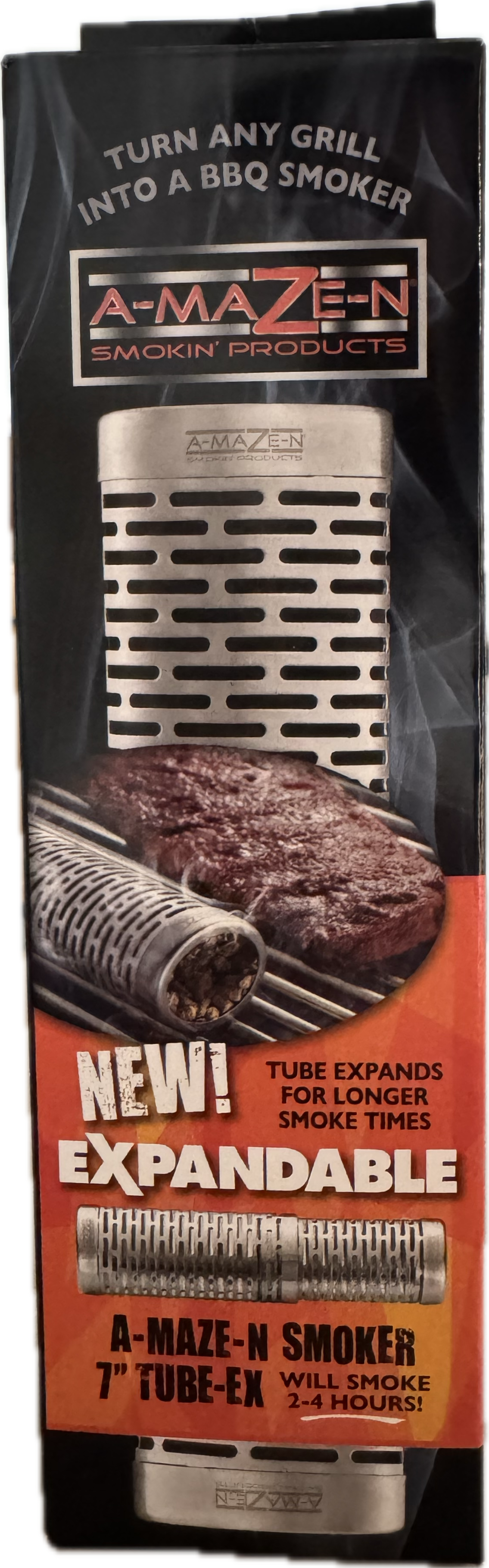 A-Maze-N Smoke Tube 7". Holder 2-4 timer