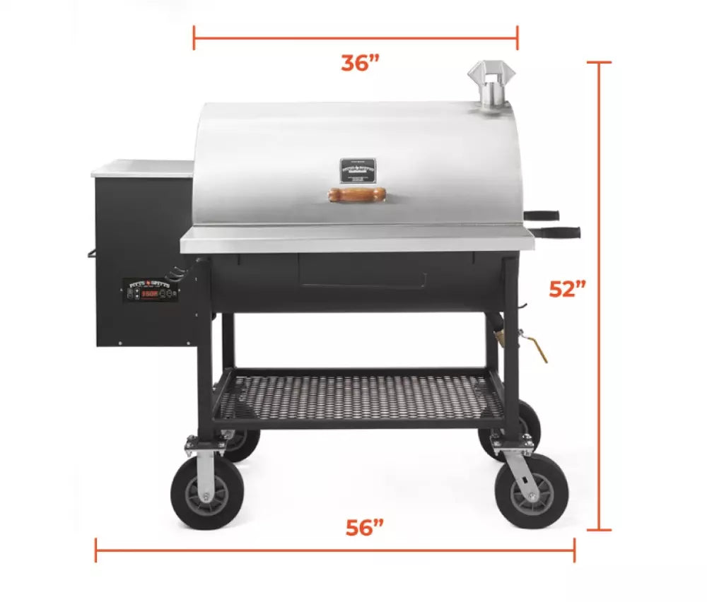 Pitts & Spitts Maverick 1250, Pellet Smoker