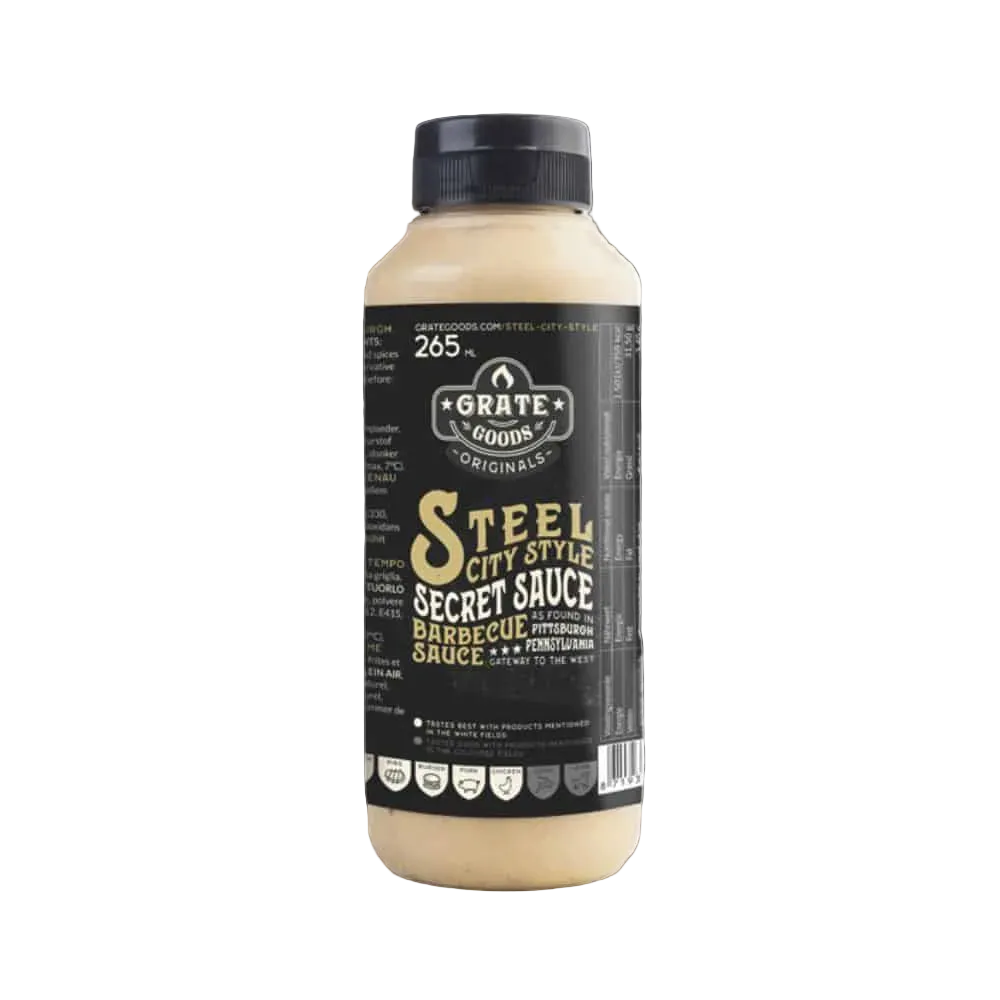 GrateGoods - Steel City Secret BBQ Sauce