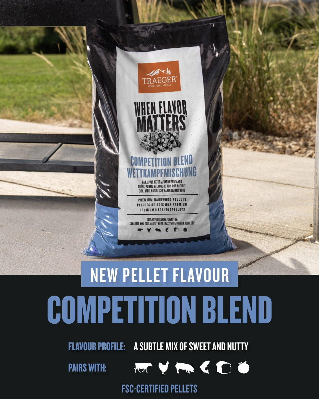 Traeger Pellets, Competition Blend