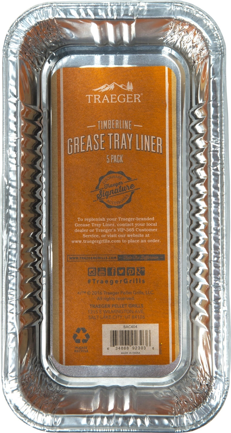 Traeger Grease Tray 5-Pack. For Timberline 850 og 1300
